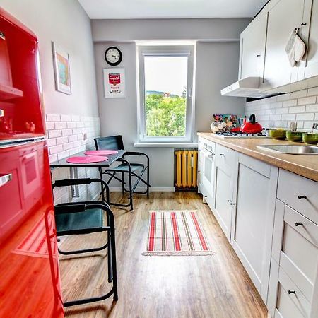 Apartament Halinka Salon, Sypialnia, Kuchnia, Balkon Powierzchnia 50M Krynica-Zdrój Exteriör bild
