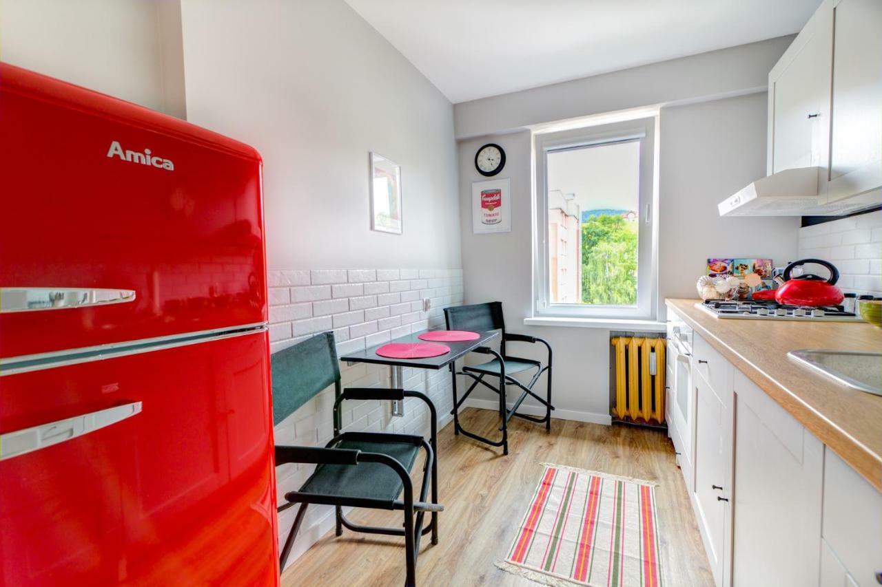 Apartament Halinka Salon, Sypialnia, Kuchnia, Balkon Powierzchnia 50M Krynica-Zdrój Exteriör bild